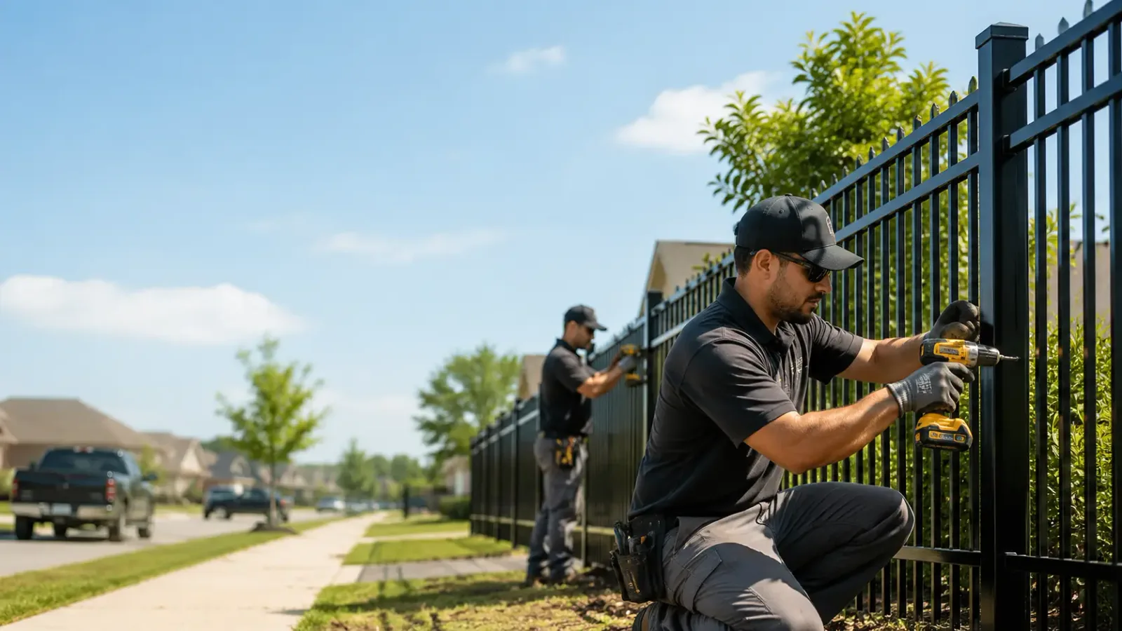 Metal Fence Installation in Rockford, MI